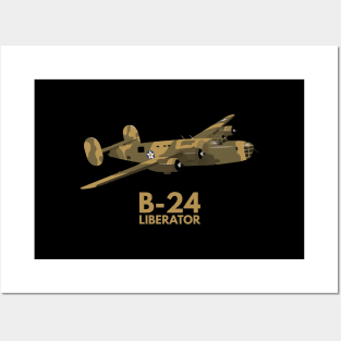 B-24 Liberator WW2 Heavy Bomber Posters and Art